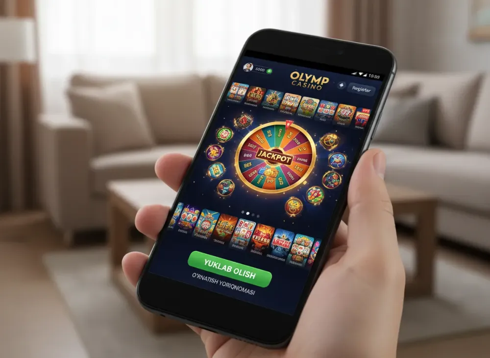 Olymp casino apk yuklab olish va o'rnatish yo'riqnomasi